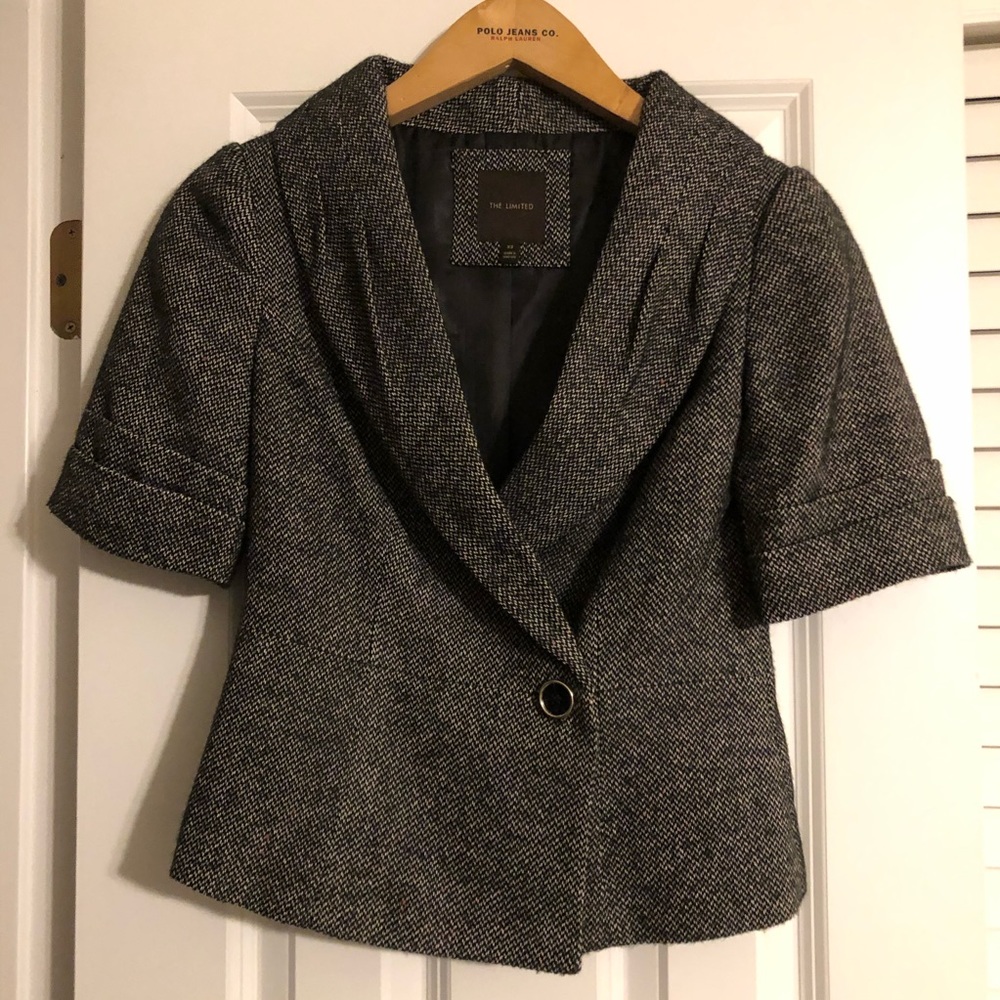 The Limited short sleeve jacket